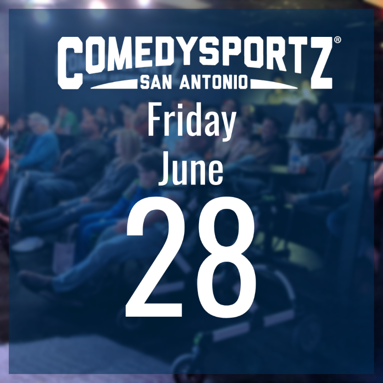 7:30 PM Friday June 28th - ComedySportz Main Event