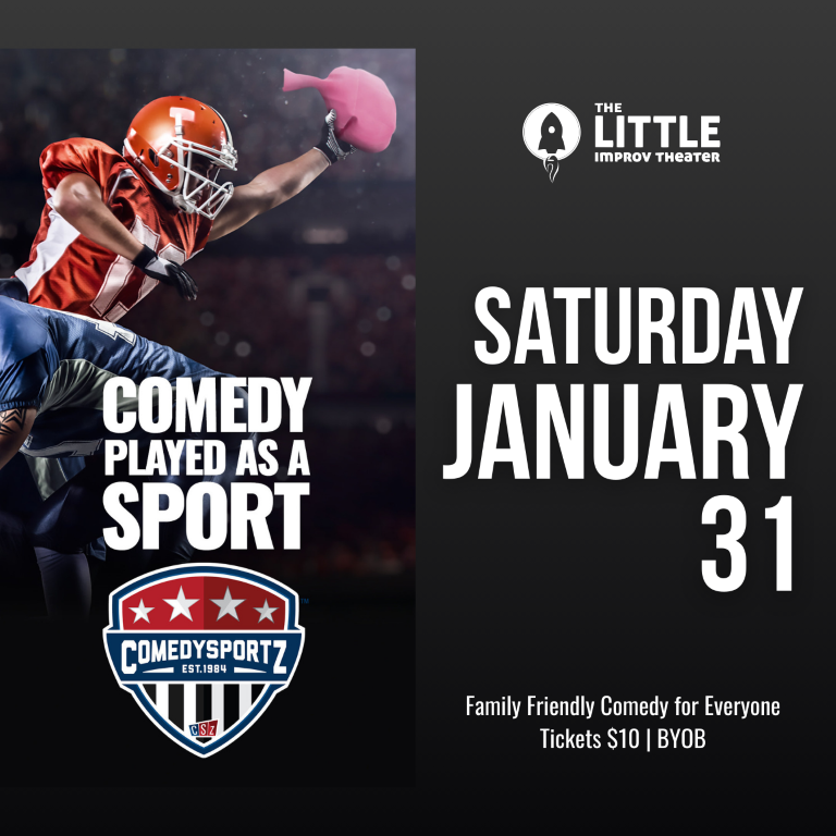 7:30 PM Saturday January 31st - ComedySportz Main Event