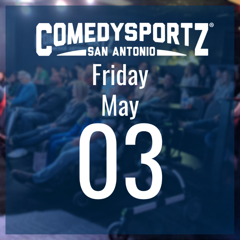 7:30 PM Friday May 3rd - ComedySportz Main Event