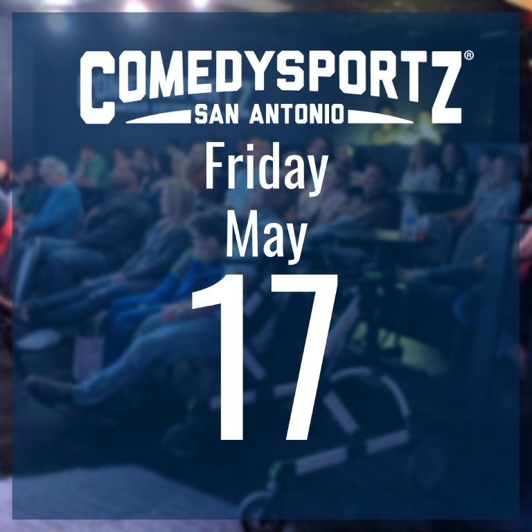 7:30 PM Friday May 17th - ComedySportz Main Event