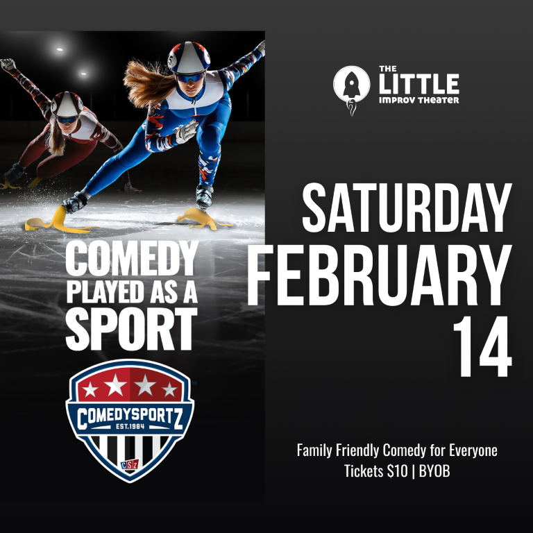 7:30 PM Saturday February 14th - ComedySportz Main Event