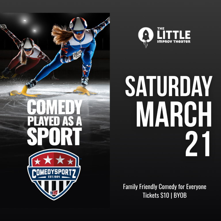 7:30 PM Saturday March 21st - ComedySportz Main Event