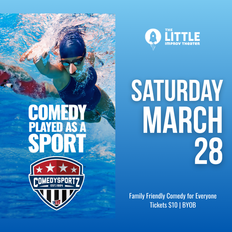 7:30 PM Saturday March 28th - ComedySportz Main Event